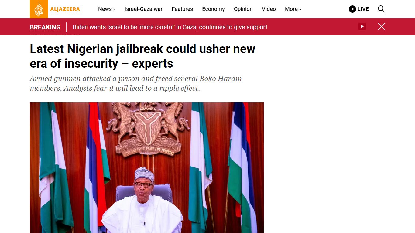Latest Nigerian jailbreak could usher new era of insecurity – experts